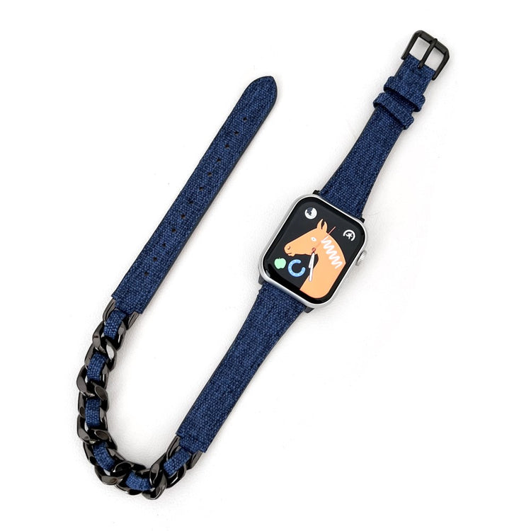 Meget Fantastisk Nylon Universal Rem passer til Apple Smartwatch - Blå#serie_3