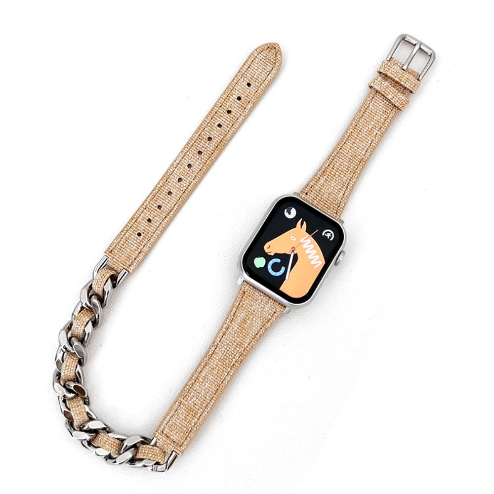 Meget Fantastisk Nylon Universal Rem passer til Apple Smartwatch - Gul#serie_4