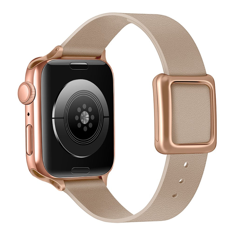 Meget Pænt Kunstlæder Universal Rem passer til Apple Smartwatch - Brun#serie_8