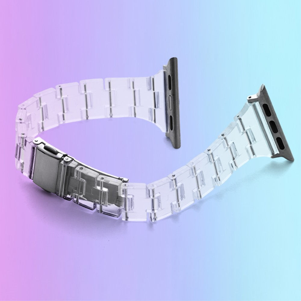 Super Holdbart Silikone Universal Rem passer til Apple Smartwatch - Pink#serie_7