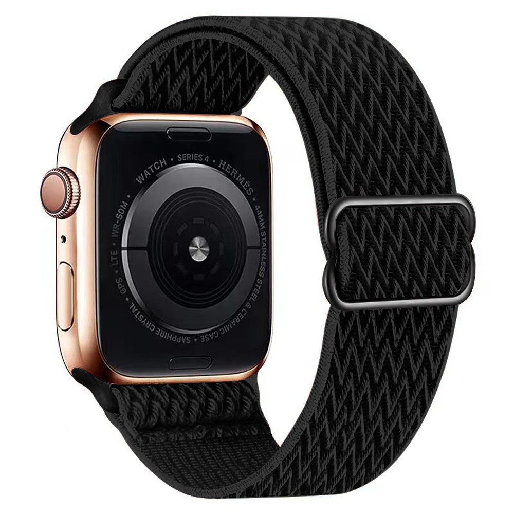 Eminent Nylon Universal Rem passer til Apple Smartwatch - Sort#serie_1