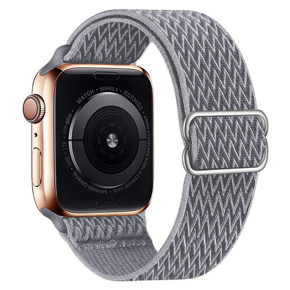 Eminent Nylon Universal Rem passer til Apple Smartwatch - Sølv#serie_11