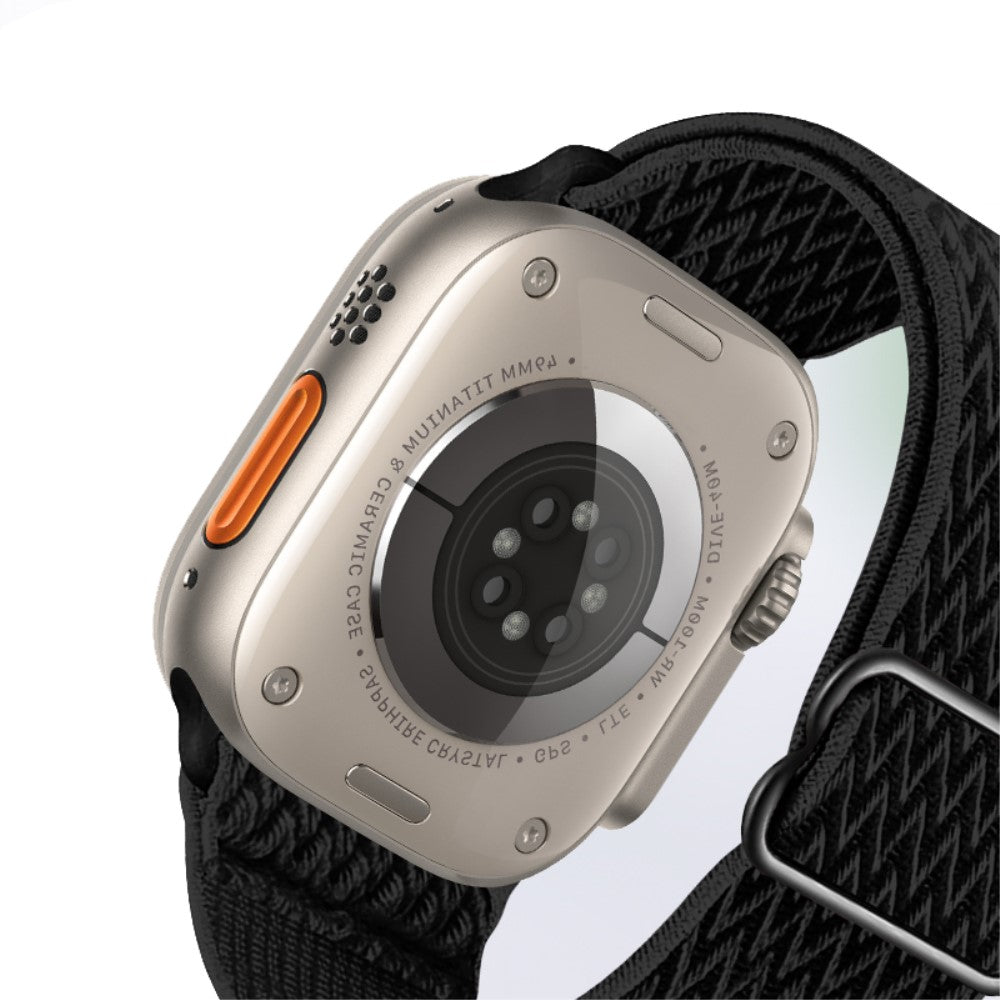 Helt Vildt Holdbart Nylon Universal Rem passer til Apple Smartwatch - Rød#serie_5