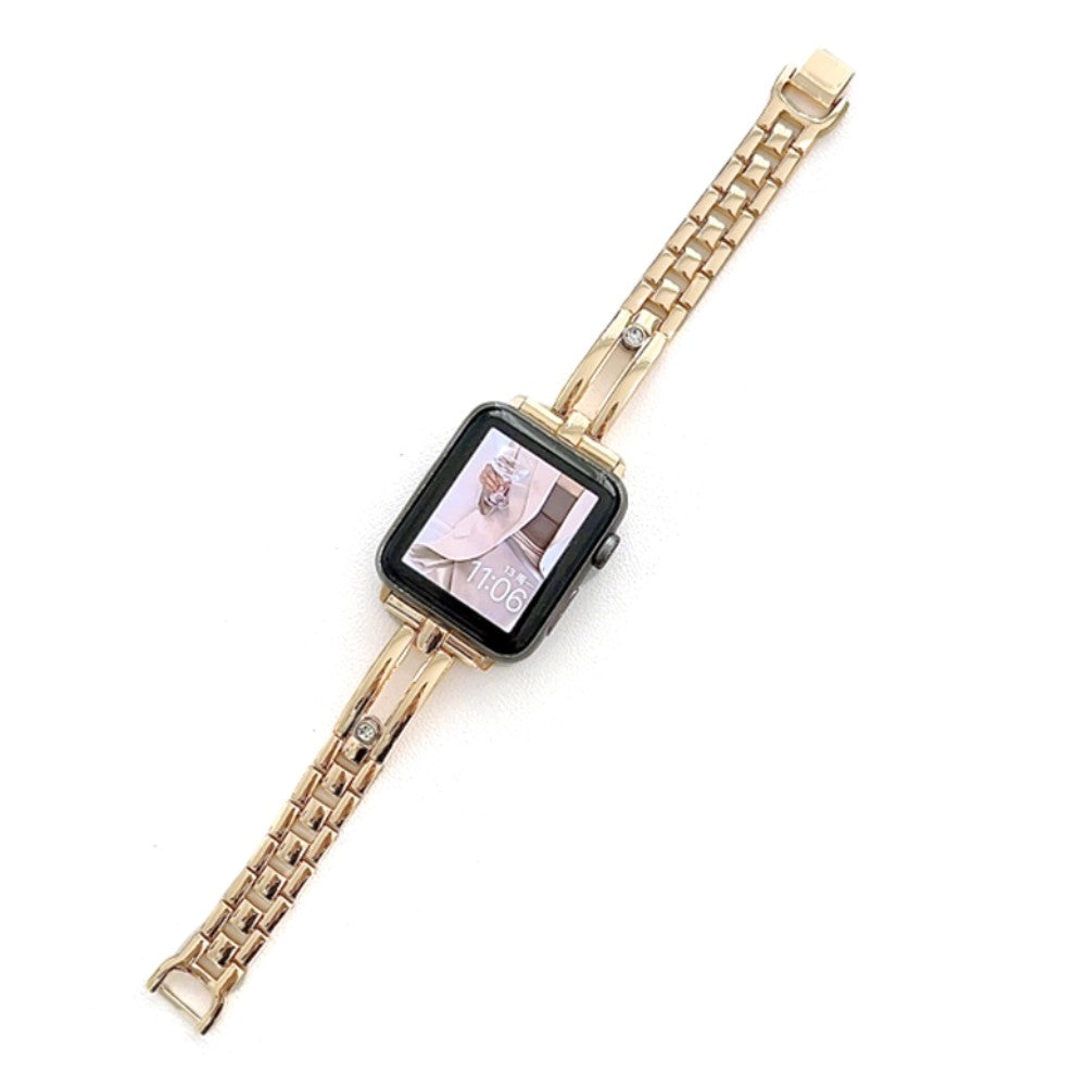 Meget Fantastisk Metal Universal Rem passer til Apple Smartwatch - Guld#serie_3