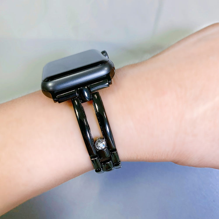 Vildt Godt Metal Universal Rem passer til Apple Smartwatch - Sort#serie_1