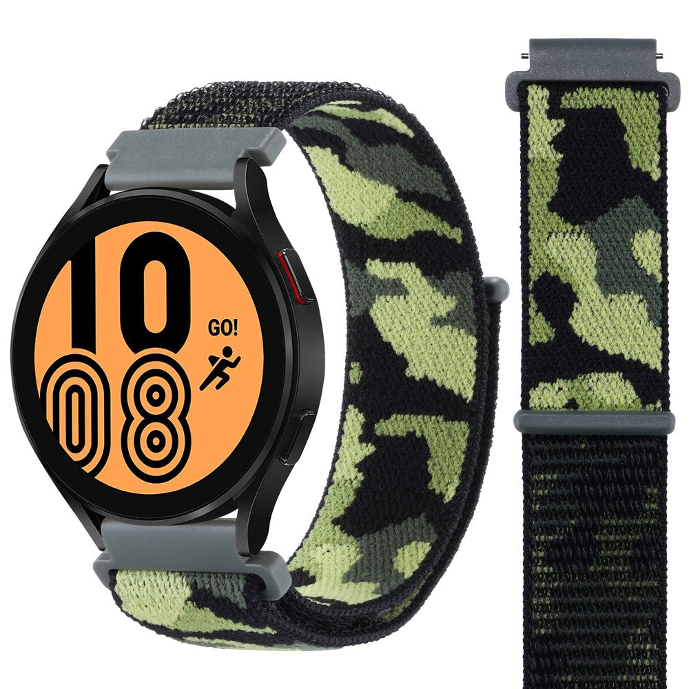 Super Skøn Nylon Universal Rem passer til Smartwatch - Grøn#serie_5