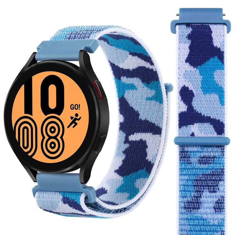 Super Skøn Nylon Universal Rem passer til Smartwatch - Blå#serie_6