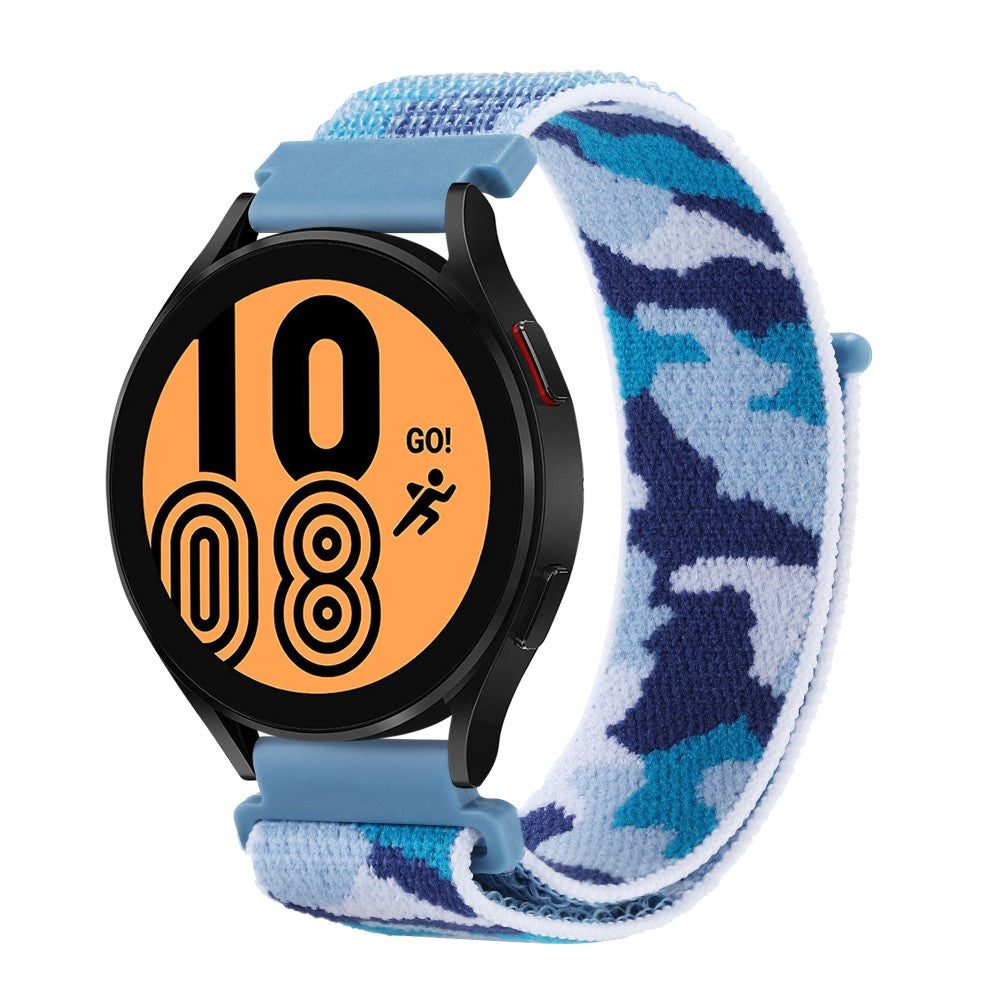 Super Skøn Nylon Universal Rem passer til Smartwatch - Blå#serie_6