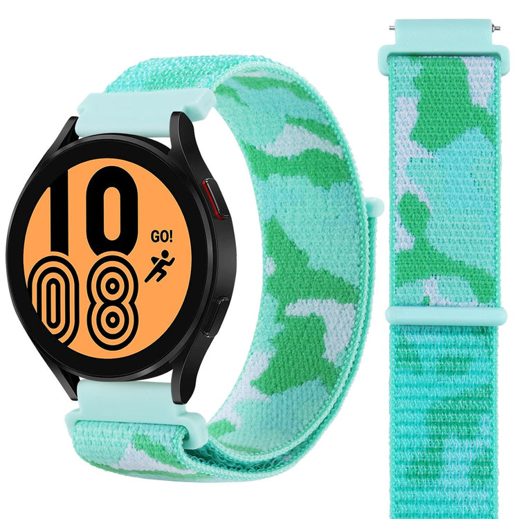 Super Skøn Nylon Universal Rem passer til Smartwatch - Grøn#serie_8