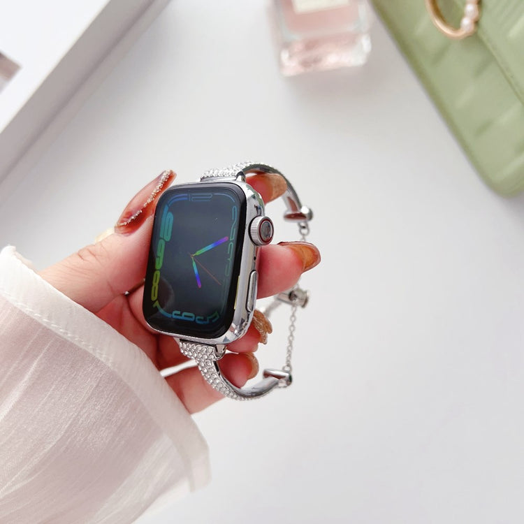 Super Flot Metal Universal Rem passer til Apple Smartwatch - Sølv#serie_1
