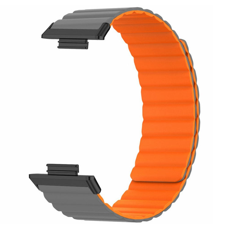 Meget Skøn Silikone Rem passer til Huawei Watch Fit 2 - Orange#serie_5