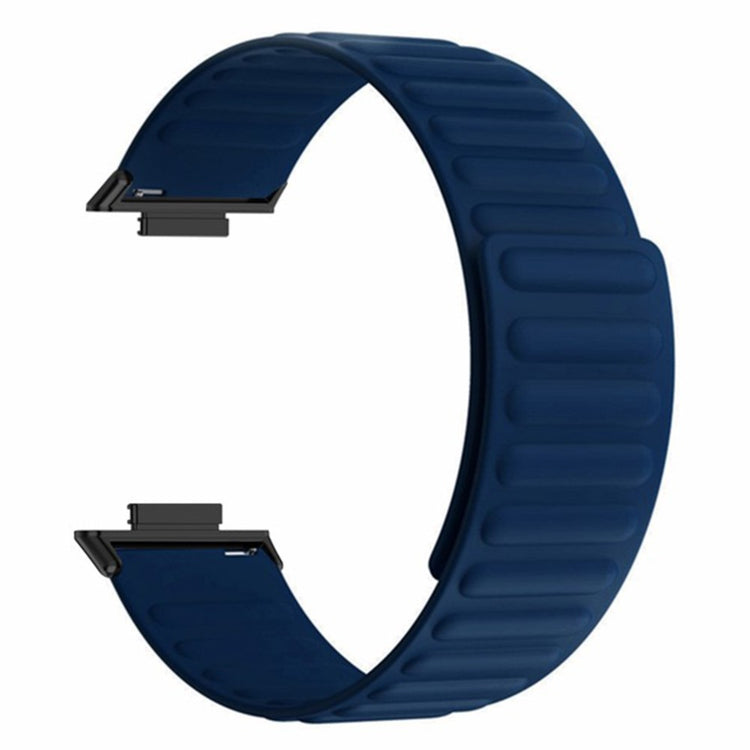 Meget Skøn Silikone Rem passer til Huawei Watch Fit 2 - Blå#serie_8