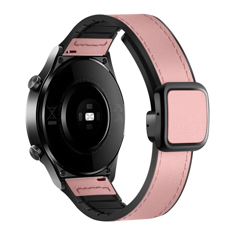 Meget Flot Kunstlæder Universal Rem passer til Smartwatch - Pink#serie_4