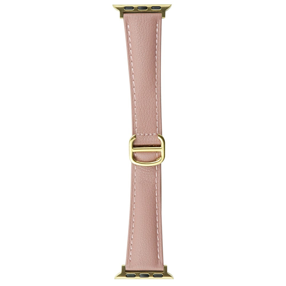 Vildt Fed Ægte Læder Universal Rem passer til Apple Smartwatch - Pink#serie_2