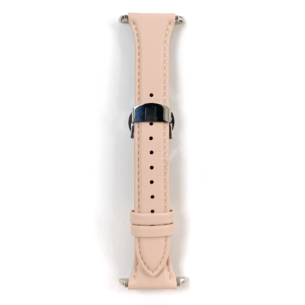 Udsøgt Ægte Læder Universal Rem passer til Apple Smartwatch - Pink#serie_3