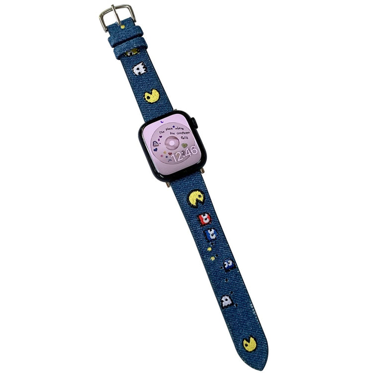 Vildt Nydelig Nylon Universal Rem passer til Apple Smartwatch - Blå#serie_6
