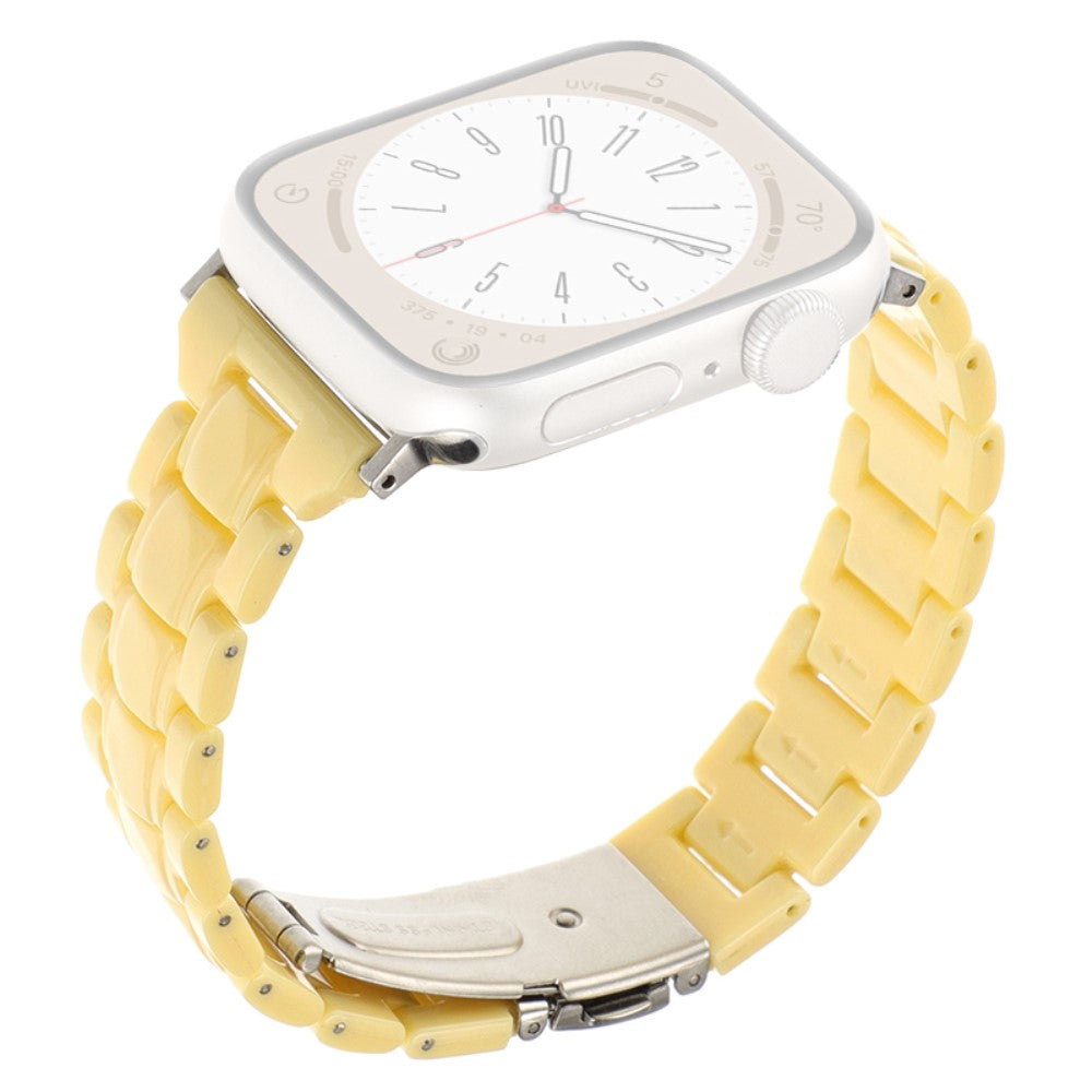 Rigtigt Cool Plastik Universal Rem passer til Apple Smartwatch - Gul#serie_7