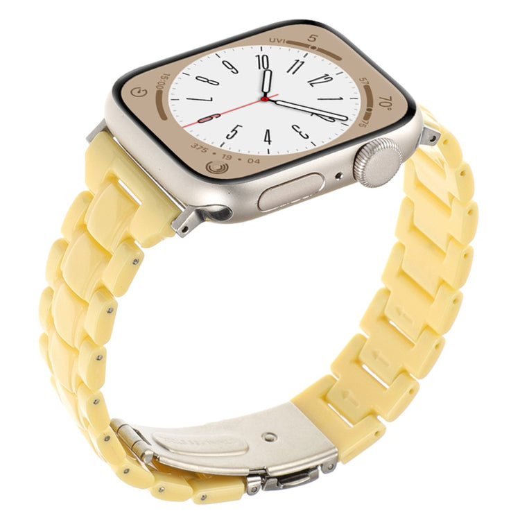 Rigtigt Cool Plastik Universal Rem passer til Apple Smartwatch - Gul#serie_7