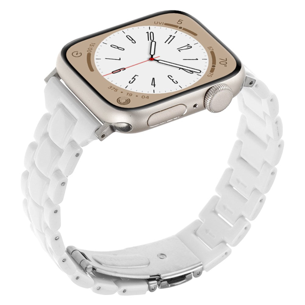 Rigtigt Cool Plastik Universal Rem passer til Apple Smartwatch - Hvid#serie_10