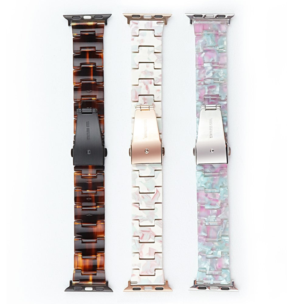 Helt Vildt Hårdfør Plastik Universal Rem passer til Apple Smartwatch - Pink#serie_1