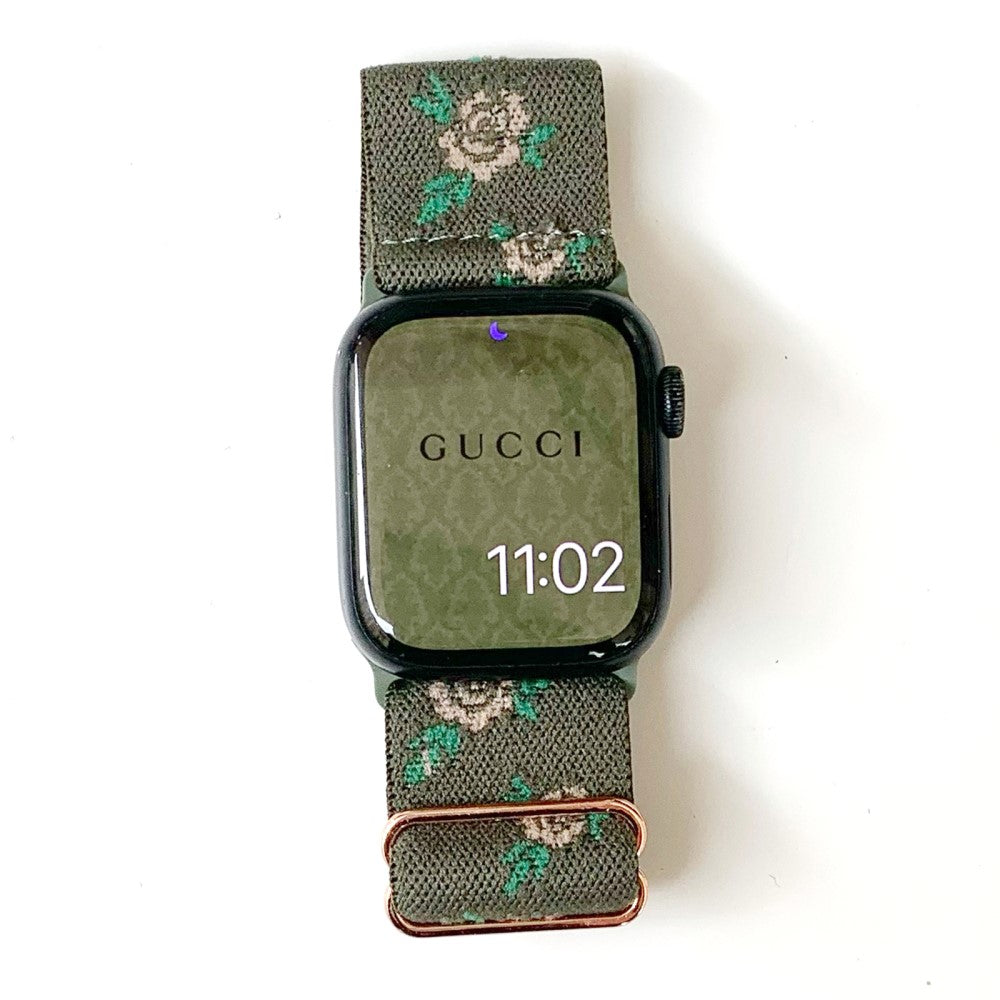 Meget Hårdfør Nylon Universal Rem passer til Apple Smartwatch - Grøn#serie_5
