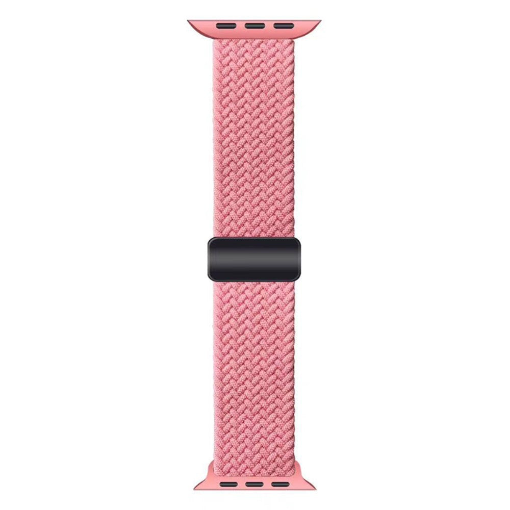 Meget Pænt Nylon Universal Rem passer til Apple Smartwatch - Pink#serie_5