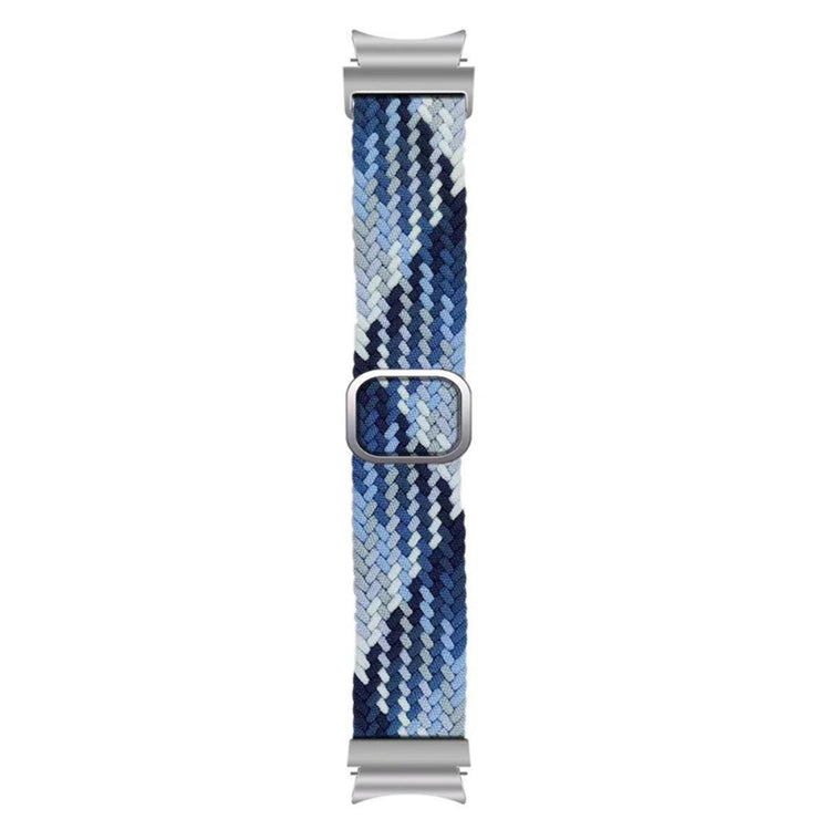 Pænt Nylon Universal Rem passer til Samsung Smartwatch - Blå#serie_8