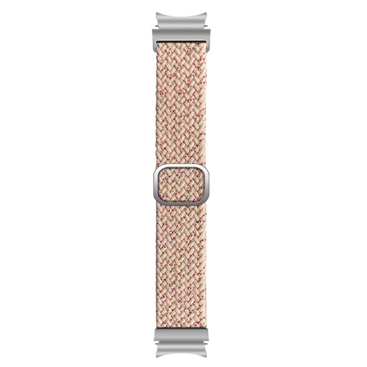 Pænt Nylon Universal Rem passer til Samsung Smartwatch - Pink#serie_12
