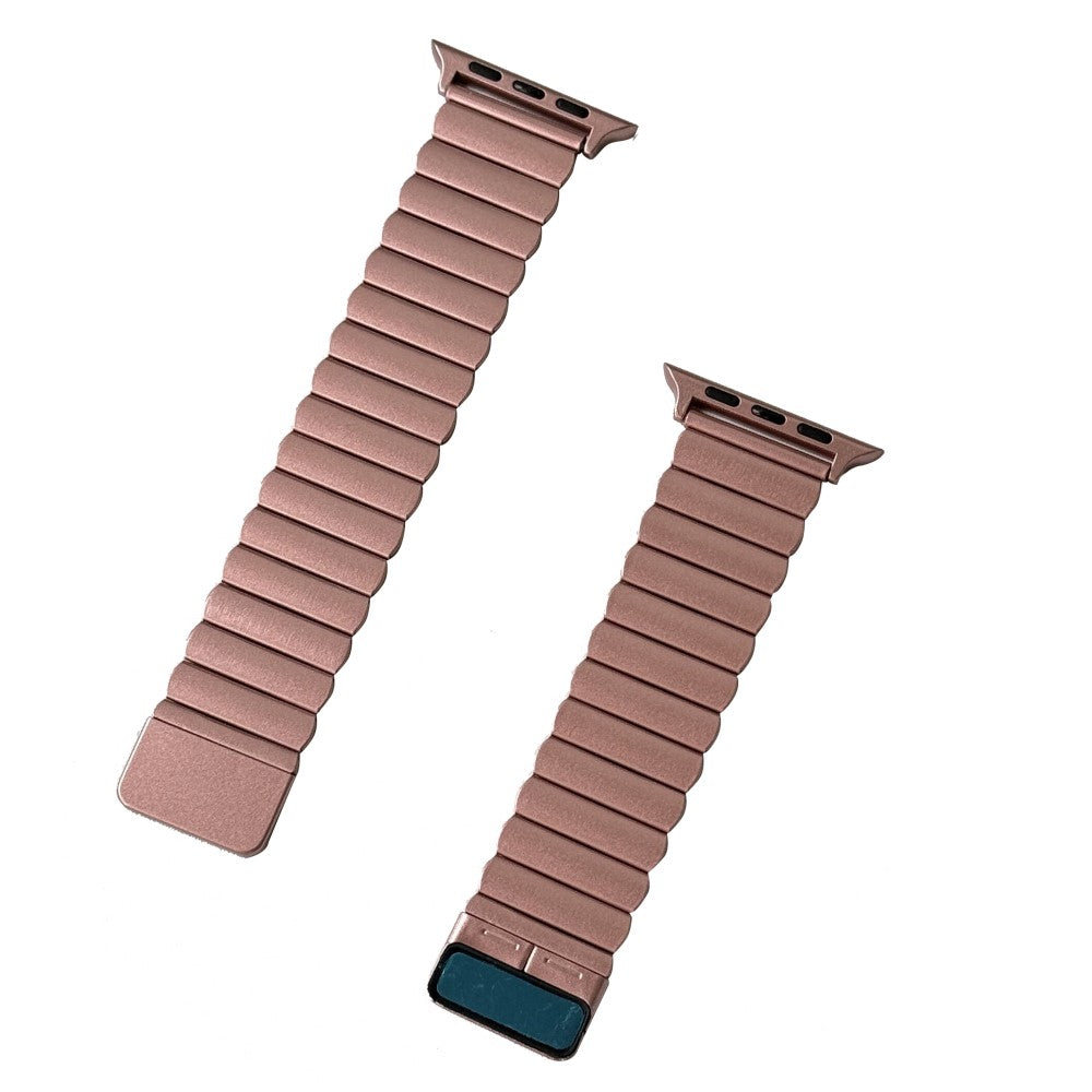 Meget Flot Metal Universal Rem passer til Apple Smartwatch - Pink#serie_1