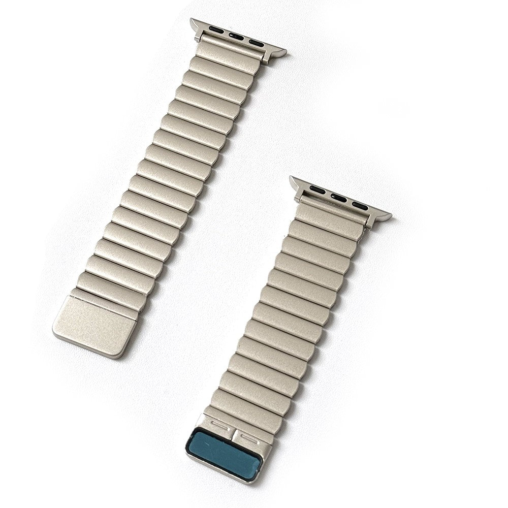 Meget Flot Metal Universal Rem passer til Apple Smartwatch - Sølv#serie_10