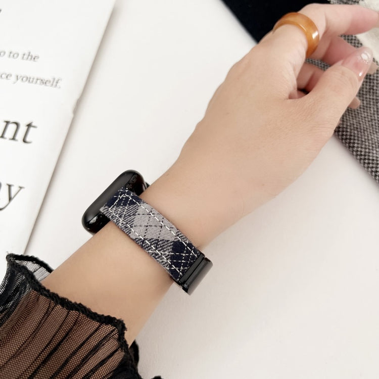 Tidsløst Nylon Universal Rem passer til Apple Smartwatch - Sølv#serie_2
