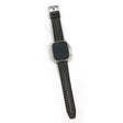 Solid Kunstlæder Og Silikone Universal Rem passer til Apple Smartwatch