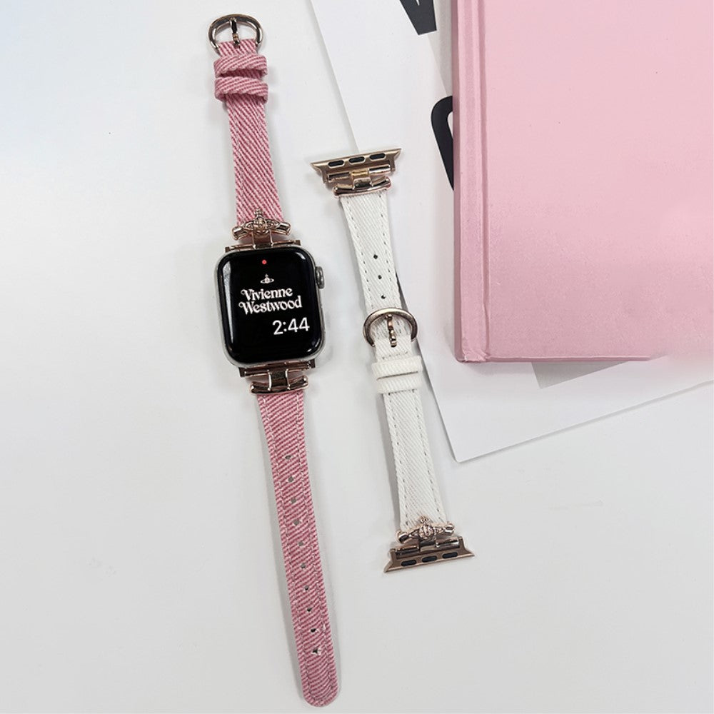 Godt Nylon Universal Rem passer til Apple Smartwatch - Pink#serie_1