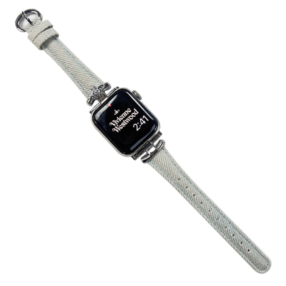 Pænt Nylon Universal Rem passer til Apple Smartwatch - Hvid#serie_1