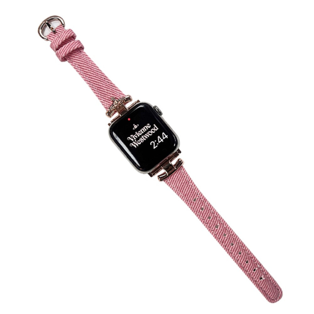 Pænt Nylon Universal Rem passer til Apple Smartwatch - Pink#serie_2