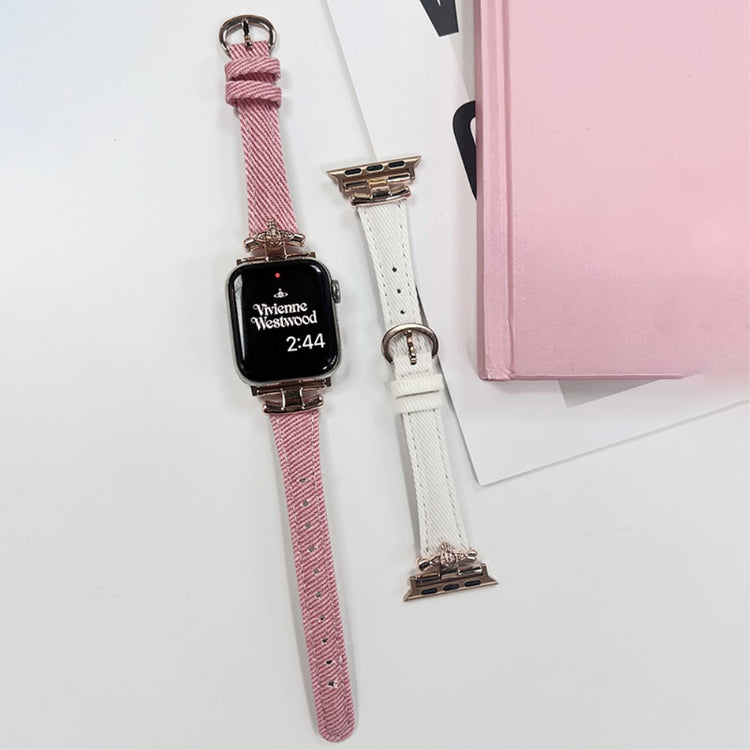 Pænt Nylon Universal Rem passer til Apple Smartwatch - Pink#serie_2