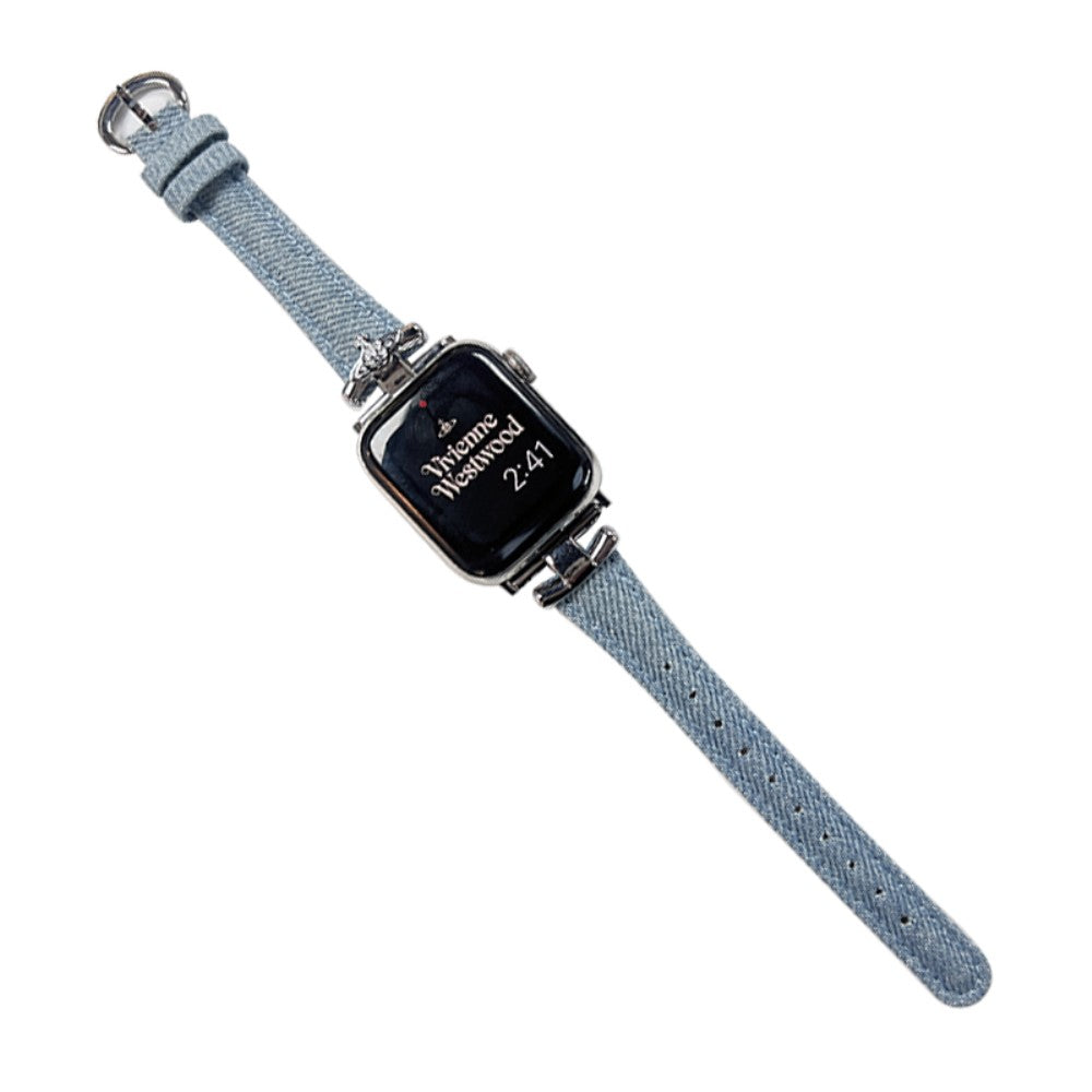 Pænt Nylon Universal Rem passer til Apple Smartwatch - Blå#serie_5
