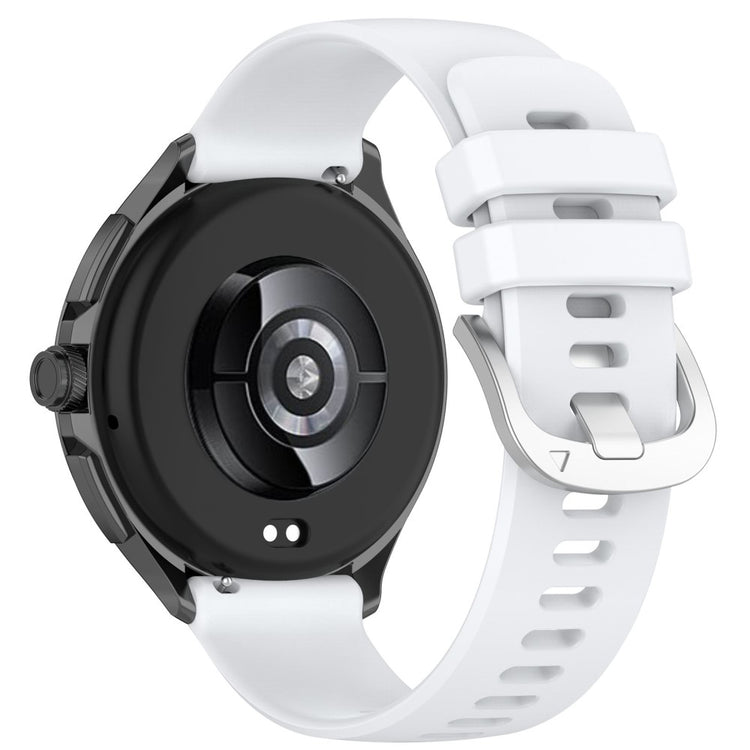 Helt Vildt Elegant Silikone Universal Rem passer til Smartwatch - Hvid#serie_2