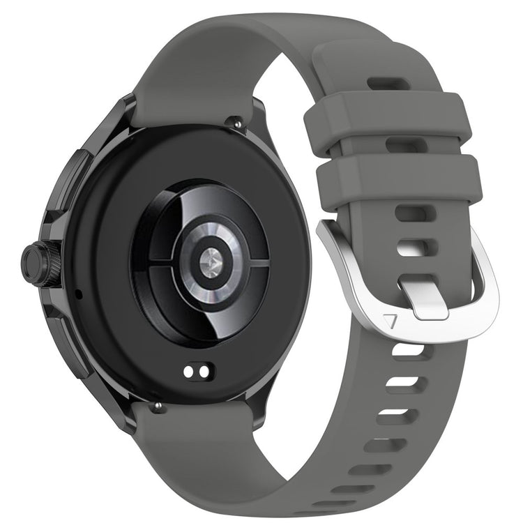 Helt Vildt Elegant Silikone Universal Rem passer til Smartwatch - Sølv#serie_7