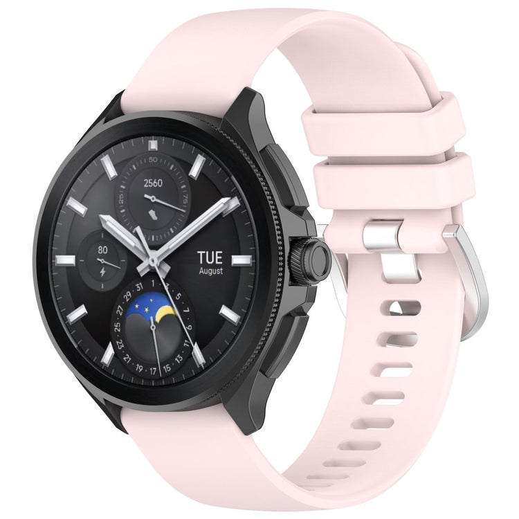Helt Vildt Elegant Silikone Universal Rem passer til Smartwatch - Pink#serie_8