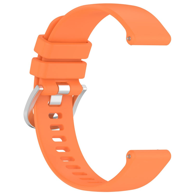 Helt Vildt Elegant Silikone Universal Rem passer til Smartwatch - Orange#serie_10