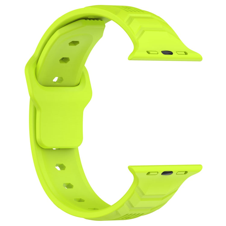 Super Flot Silikone Universal Rem passer til Apple Smartwatch - Grøn#serie_7
