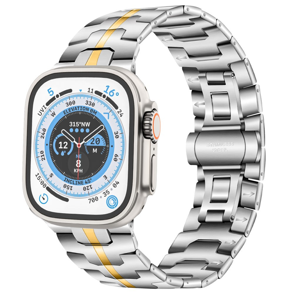 Komfortabel Metal Universal Rem passer til Apple Smartwatch - Sølv#serie_1