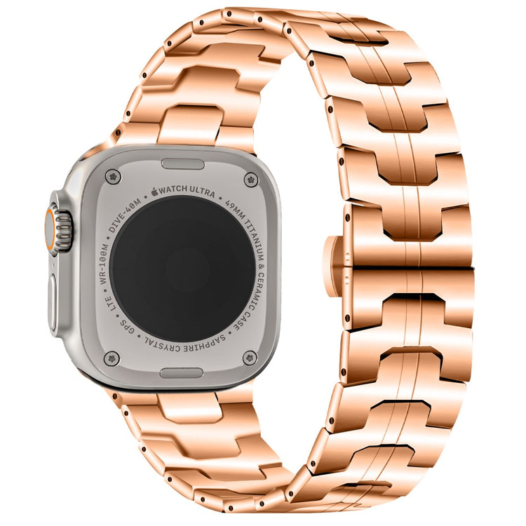 Komfortabel Metal Universal Rem passer til Apple Smartwatch - Pink#serie_4