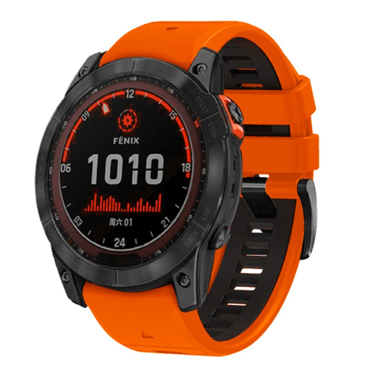 Mega Godt Silikone Universal Rem passer til Smartwatch - Orange#serie_4