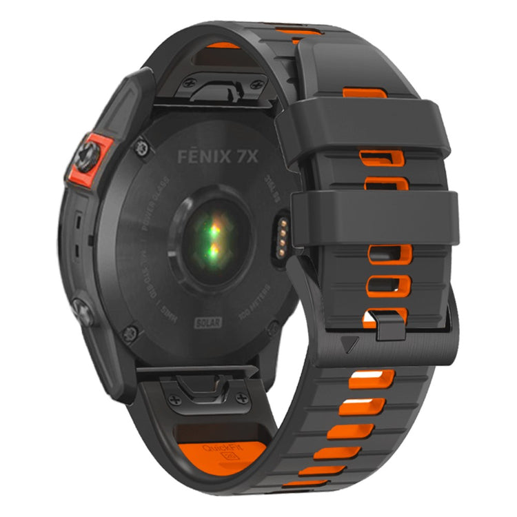 Mega Godt Silikone Universal Rem passer til Smartwatch - Orange#serie_9