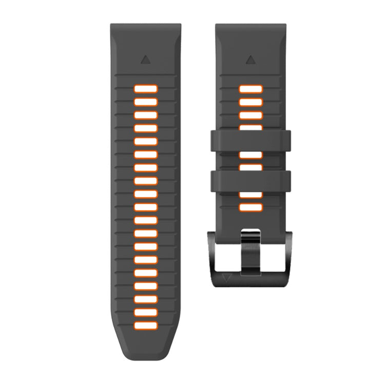 Mega Godt Silikone Universal Rem passer til Smartwatch - Orange#serie_9