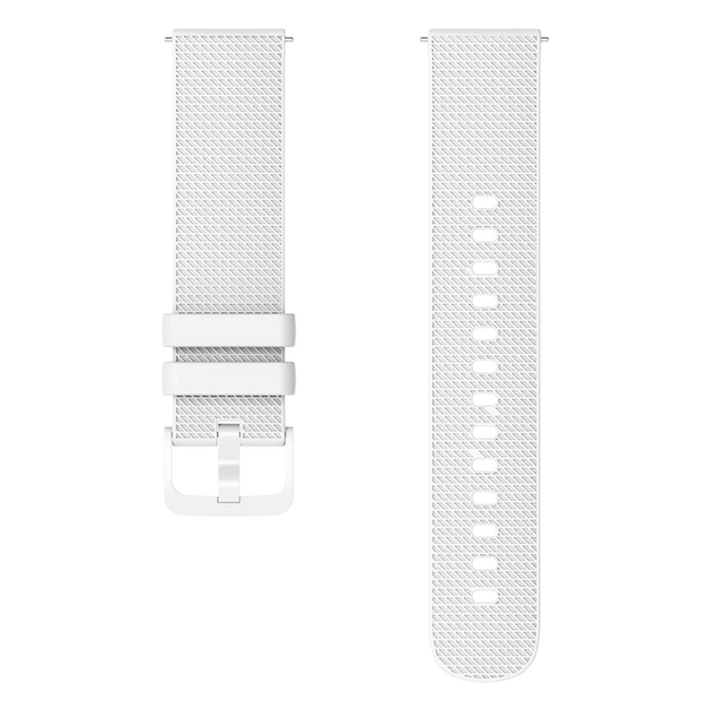 Meget Sejt Silikone Universal Rem passer til Garmin Smartwatch - Hvid#serie_2