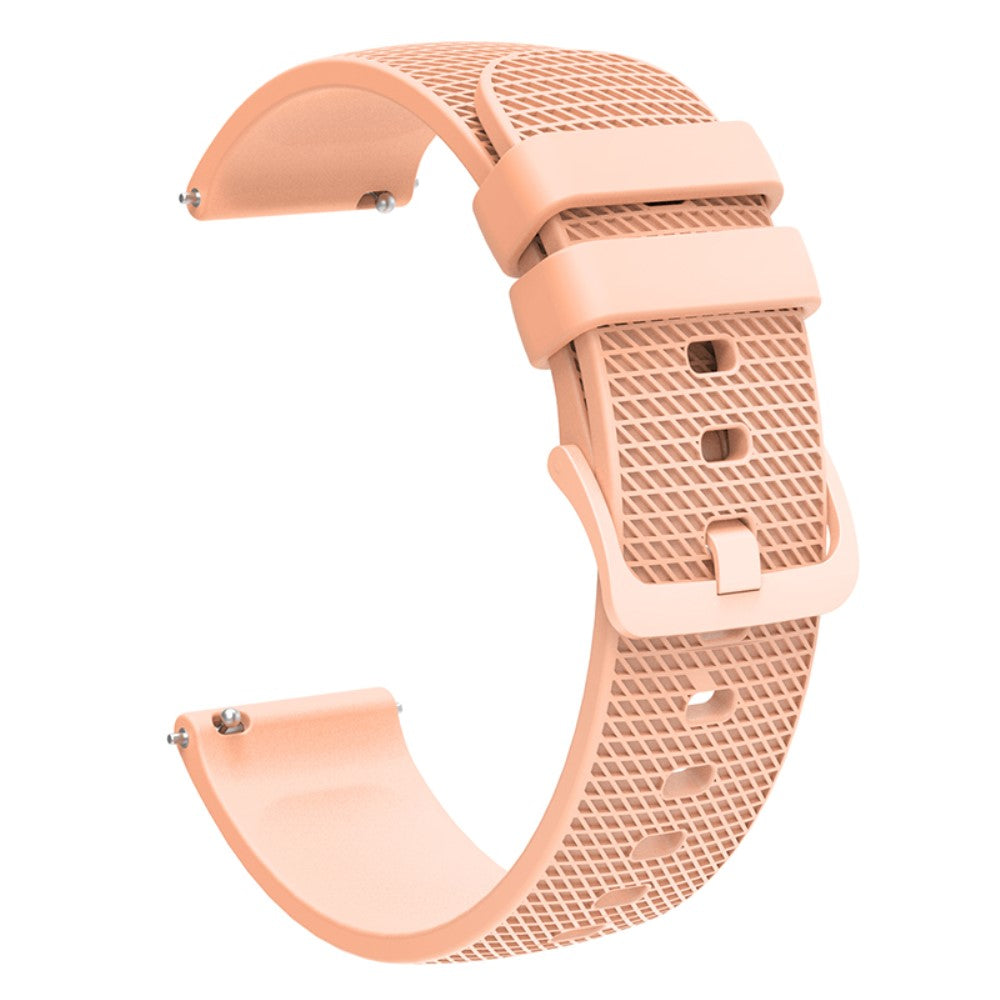 Meget Sejt Silikone Universal Rem passer til Garmin Smartwatch - Pink#serie_8