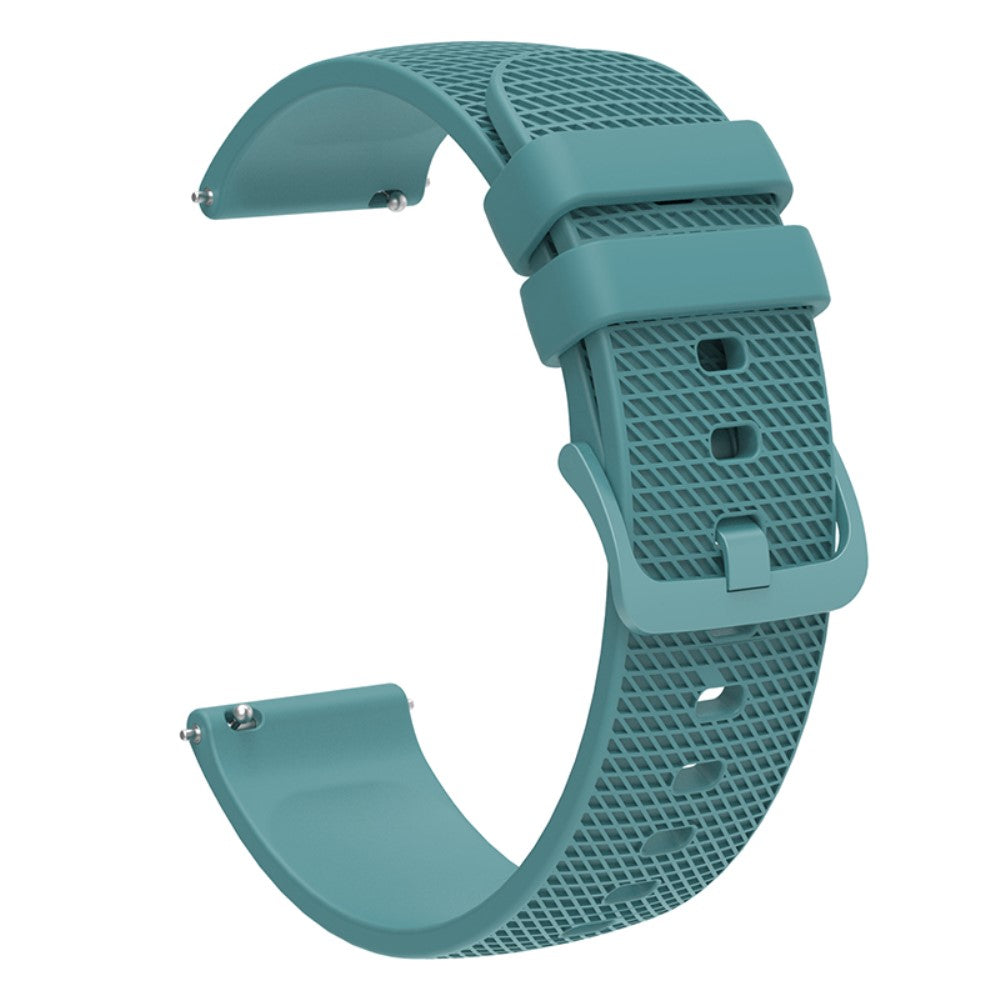 Meget Sejt Silikone Universal Rem passer til Garmin Smartwatch - Grøn#serie_9